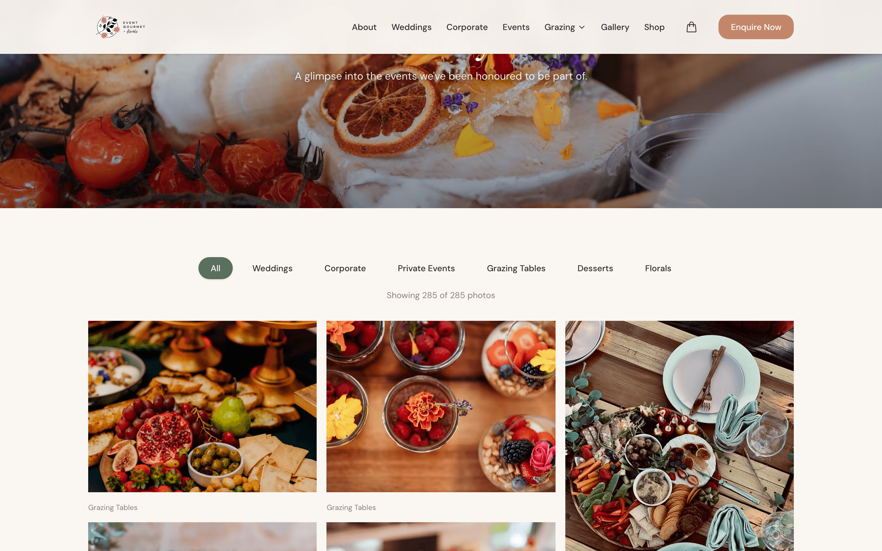 Event Gourmet 314-photo gallery grid